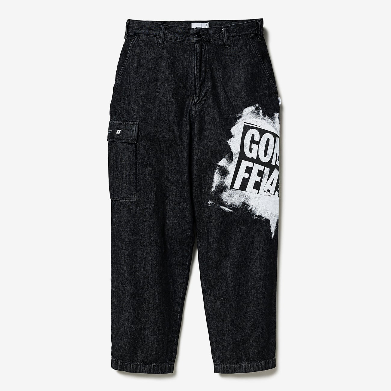 WTAPS TROUSERS / COTTON. DENIM. PASTHG-