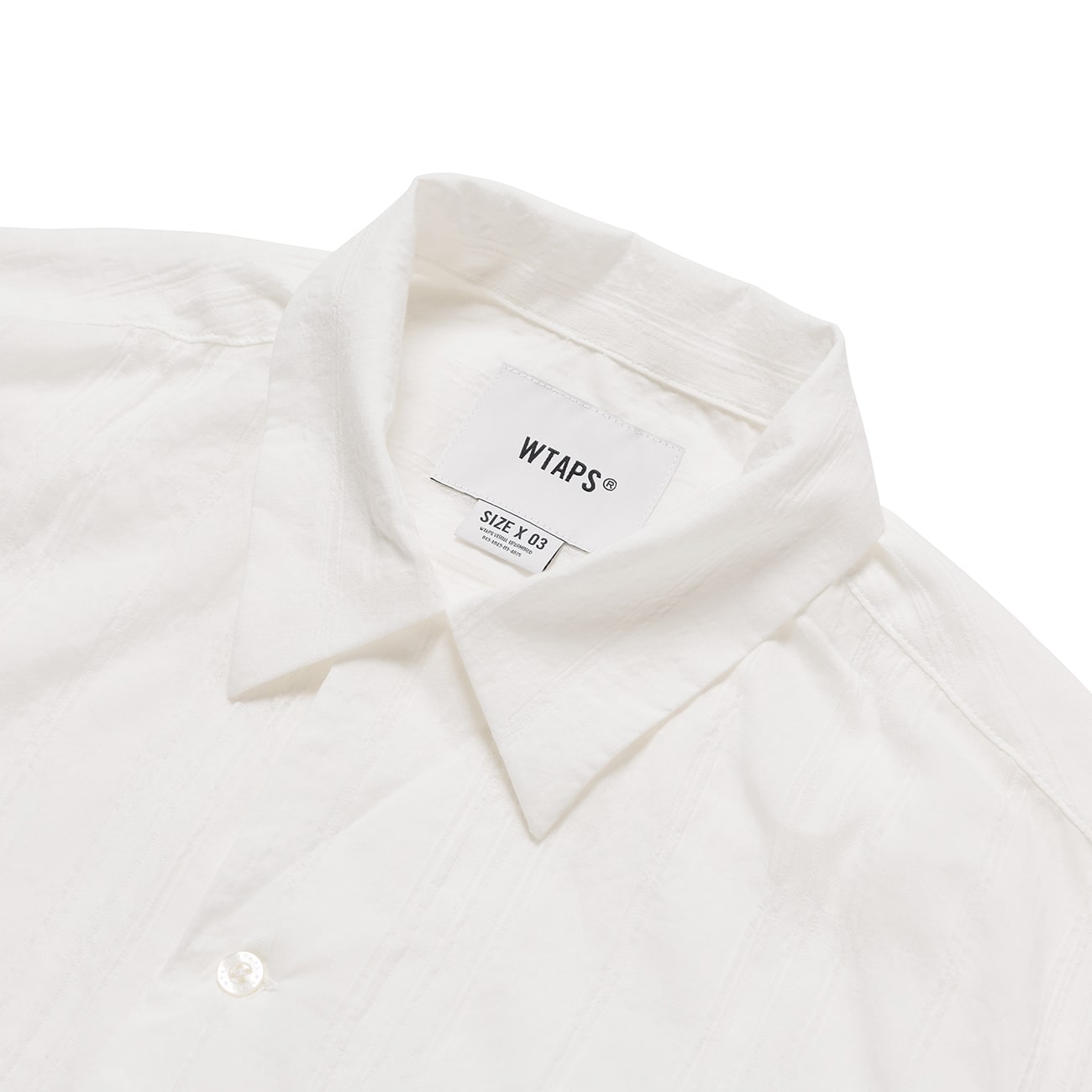 トップス WTAPS COTTON. DOBBY. TEXTILE wtaps_tokyo 25ss - WCPO 02 / LS / CTPL. DOBBY. TEXTILE