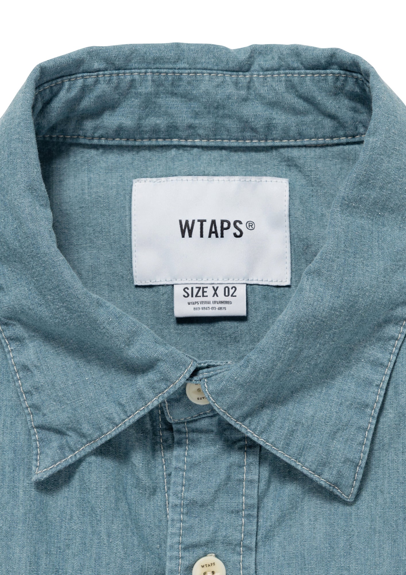 トップス WTAPS CB LS COTTON CHAMBRAY INDIGO M CB / LS / COTTON. CHAMBRAY – WTAPS HK